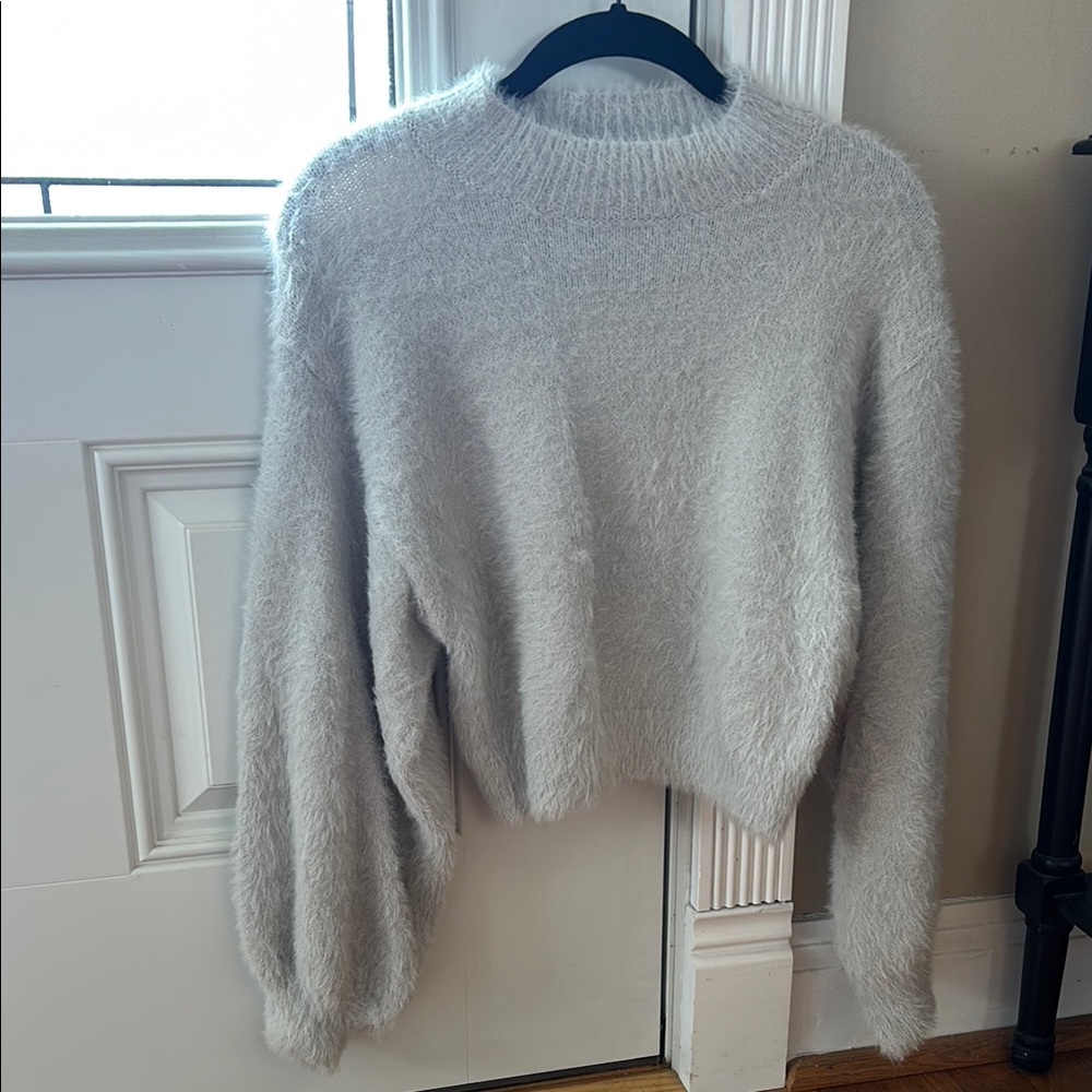 Cozy Gray Women's Sweater